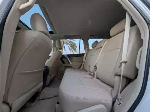 Toyota Prado GXR 4.0L Petrol 2018 Model Year White Color Exterior 