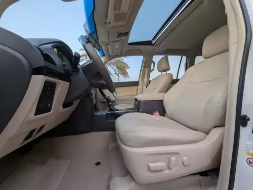 Toyota Prado GXR 4.0L Petrol 2018 Model Year White Color Exterior 