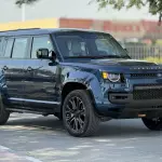 Land Rover Defender 110 S 5.0L Petrol 2026 - Blue - Thumbnail 1