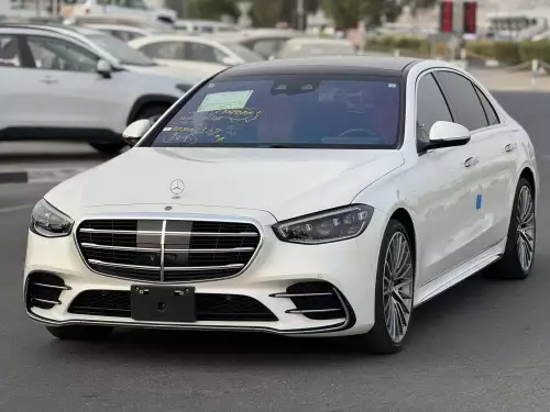 Mercedes-Benz S500 3.0L Petrol 2021 Model Year White Color Exterior