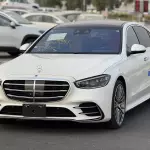 Mercedes-Benz S500 3.0L Petrol 2021 Model Year White Color Exterior - Thumbnail 1