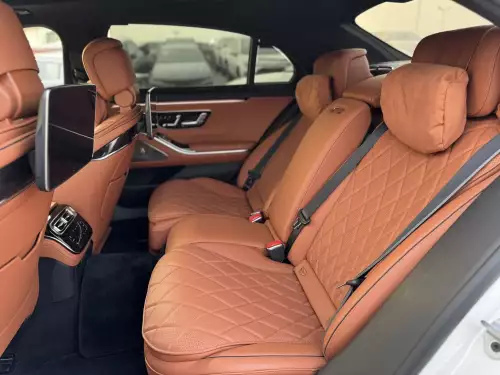 Mercedes-Benz S500 3.0L Petrol 2021 Model Year White Color Exterior
