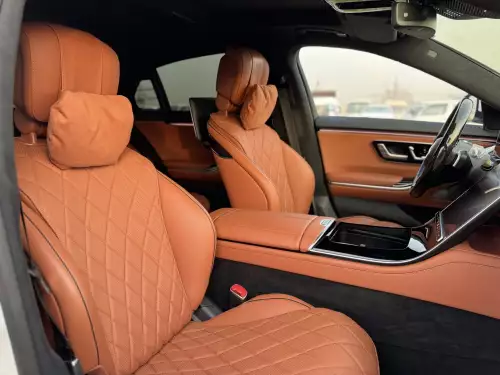 Mercedes-Benz S500 3.0L Petrol 2021 Model Year White Color Exterior