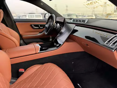 Mercedes-Benz S500 3.0L Petrol 2021 Model Year White Color Exterior
