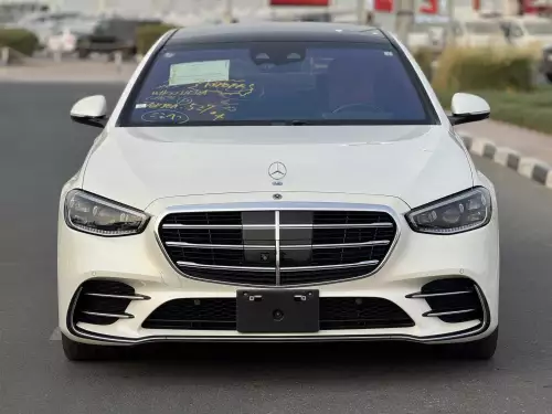 Mercedes-Benz S500 3.0L Petrol 2021 Model Year White Color Exterior