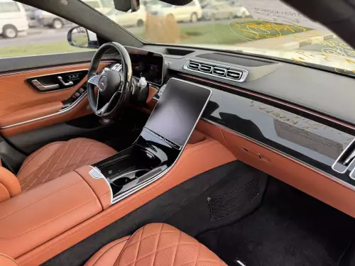 Mercedes-Benz S500 3.0L Petrol 2021 Model Year White Color Exterior