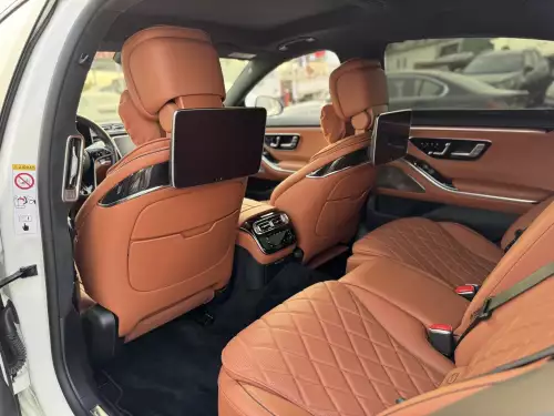 Mercedes-Benz S500 3.0L Petrol 2021 Model Year White Color Exterior