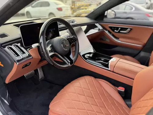 Mercedes-Benz S500 3.0L Petrol 2021 Model Year White Color Exterior