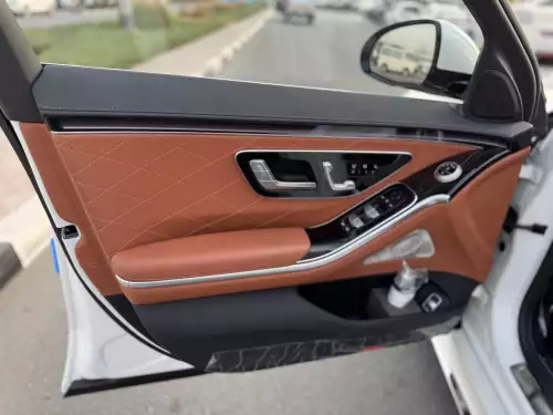 Mercedes-Benz S500 3.0L Petrol 2021 Model Year White Color Exterior
