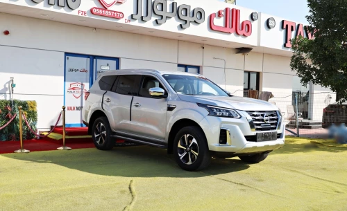 Nissan X-terra Platinum 2.5L Petrol 2021 Model Year Silver Color Exterior