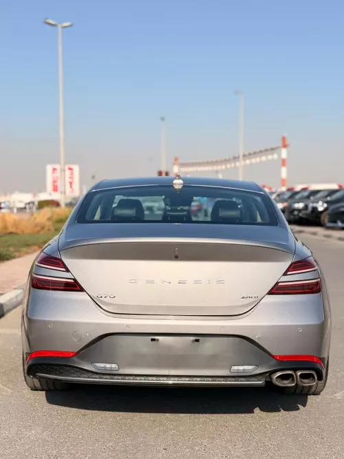 Genesis G70 2.0T Petrol 2022 Model Year Silver Color Exterior 