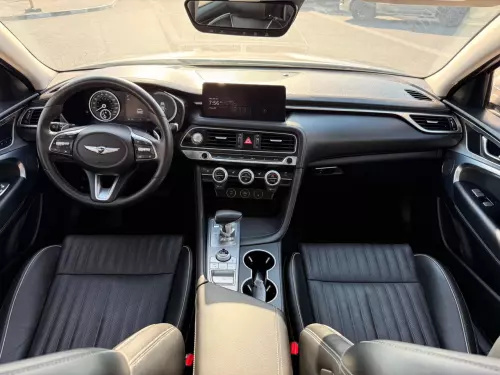 Genesis G70 2.0T Petrol 2022 Model Year Silver Color Exterior 