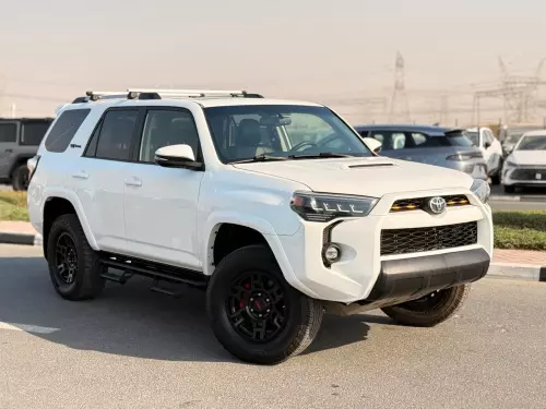 Toyota 4Runner TRD PRO 4.0L Petrol 2018 Model Year White Color Exterior 