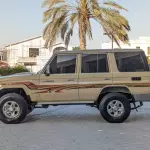Toyota Land Cruiser Hard Top 76 Series 4.5L Diesel 2012 Model Year Beige Color Exterior  - Thumbnail 7
