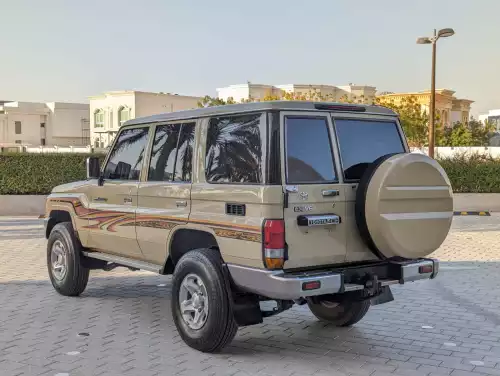 Toyota Land Cruiser Hard Top 76 Series 4.5L Diesel 2012 Model Year Beige Color Exterior 