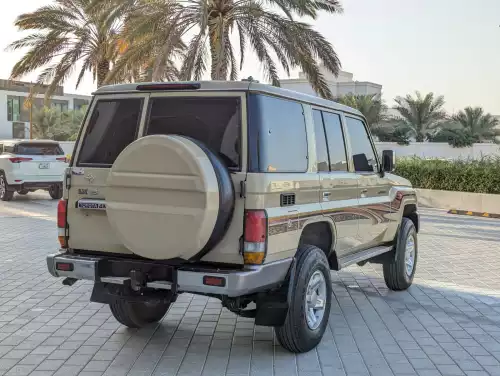 Toyota Land Cruiser Hard Top 76 Series 4.5L Diesel 2012 Model Year Beige Color Exterior 