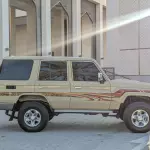 Toyota Land Cruiser Hard Top 76 Series 4.5L Diesel 2012 Model Year Beige Color Exterior  - Thumbnail 6