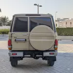 Toyota Land Cruiser Hard Top 76 Series 4.5L Diesel 2012 Model Year Beige Color Exterior  - Thumbnail 3