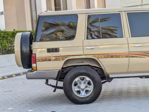 Toyota Land Cruiser Hard Top 76 Series 4.5L Diesel 2012 Model Year Beige Color Exterior 