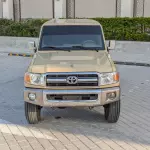 Toyota Land Cruiser Hard Top 76 Series 4.5L Diesel 2012 Model Year Beige Color Exterior  - Thumbnail 1