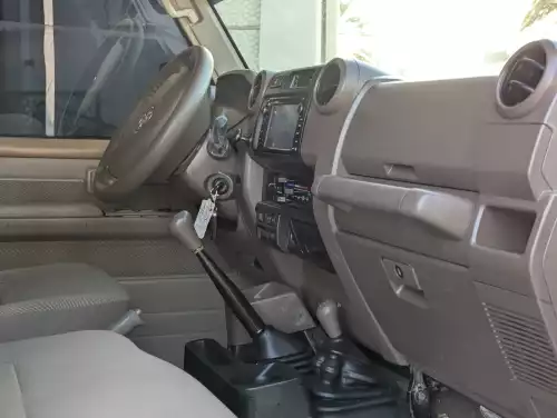 Toyota Land Cruiser Hard Top 76 Series 4.5L Diesel 2012 Model Year Beige Color Exterior 