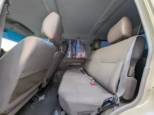 Toyota Land Cruiser Hard Top 76 Series 4.5L Diesel 2012 Model Year Beige Color Exterior 