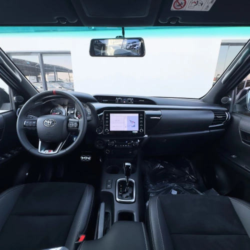 Toyota Hilux GR Sport 4.0L Petrol 2025 Model Year Black Color Exterior 