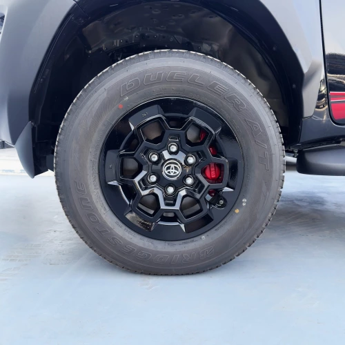 Toyota Hilux GR Sport 4.0L Petrol 2025 Model Year Black Color Exterior 