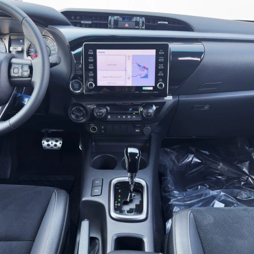 Toyota Hilux GR Sport 4.0L Petrol 2025 Model Year Black Color Exterior 