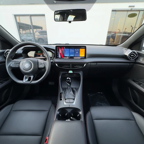 MG 5 Luxury 1.5L Petrol 2025 Model Year White Color Exterior