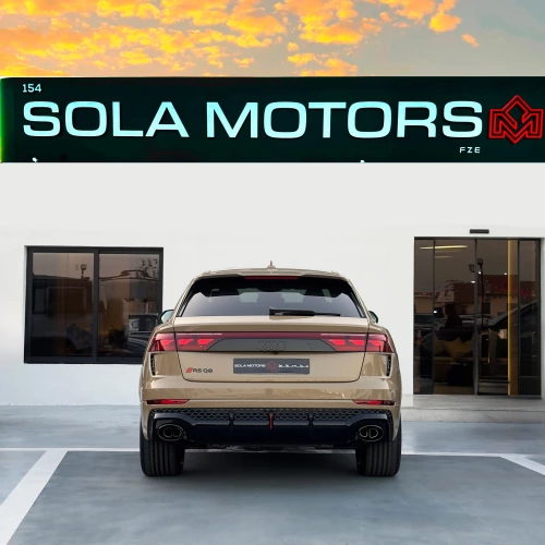 Audi RSQ8 4.0L Petrol 2025 Model Year Brown Color Exterior