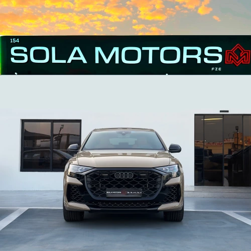 Audi RSQ8 4.0L Petrol 2025 Model Year Brown Color Exterior