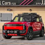 Chery ICAR EQ3 Fully Electric 2024 Model Year Red Color Exterior - Thumbnail 1