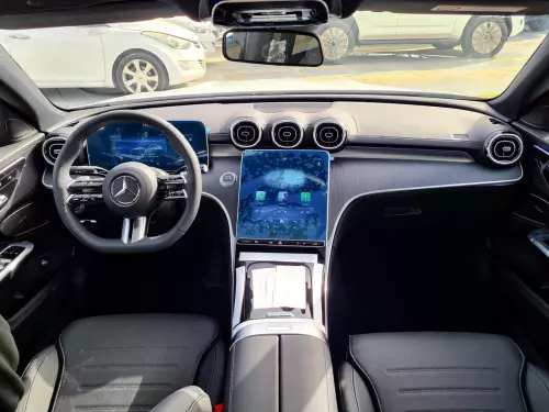 Mercedes-Benz C200 L 1.5L Petrol 2025 Model Year White Color Exterior