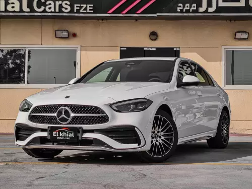 Mercedes-Benz C200 L 1.5L Petrol 2025 Model Year White Color Exterior