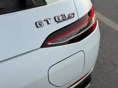 Mercedes-Benz GT63s AMG 4.0L Petrol 2022 Model Year White Color Exterior