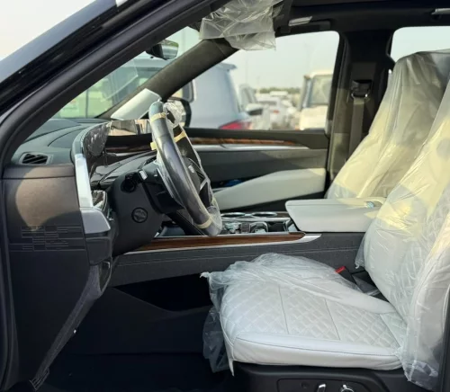 Cadillac Escalade 6.2L Petrol 2025 Model Year Black Color Exterior