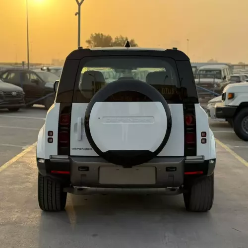 Land Rover Defender 110 S 3.0L Petrol 2025 Model Year White Color Exterior