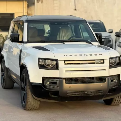 Land Rover Defender 110 S 3.0L Petrol 2025 Model Year White Color Exterior