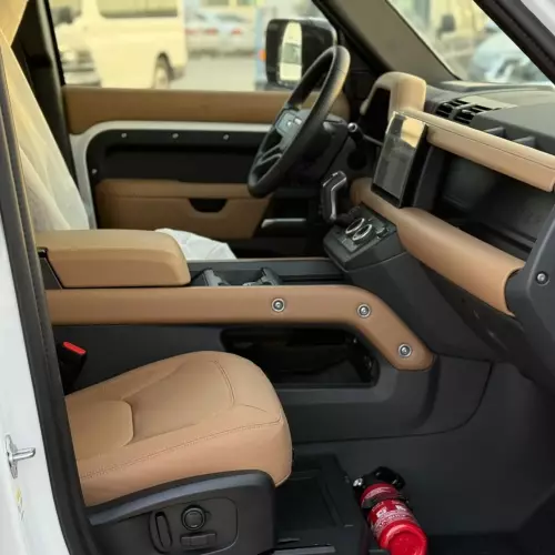 Land Rover Defender 110 S 3.0L Petrol 2025 Model Year White Color Exterior