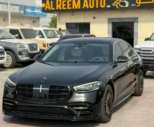 Mercedes-Benz S580 4 Matic 4.0L Petrol 2022 Model Year Black Color Exterior