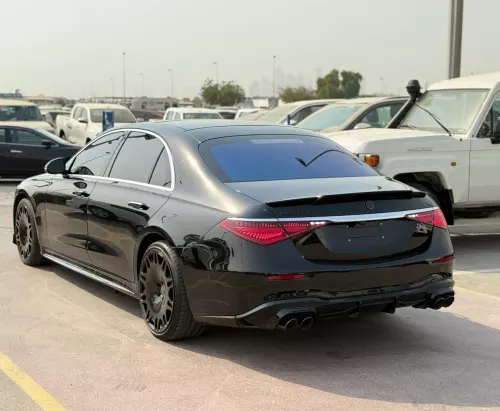 Mercedes-Benz S580 4 Matic 4.0L Petrol 2022 Model Year Black Color Exterior