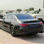 Mercedes-Benz S580 4 Matic 4.0L Petrol 2022 Model Year Black Color Exterior - Thumbnail 3
