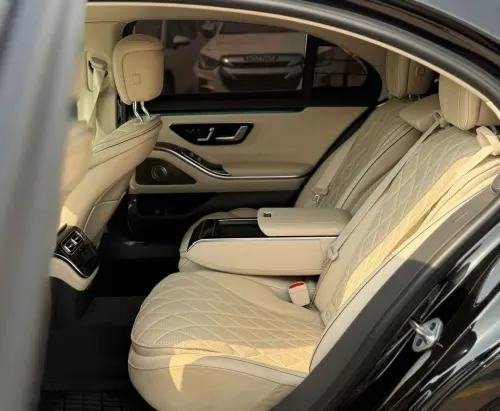 Mercedes-Benz S580 4 Matic 4.0L Petrol 2022 Model Year Black Color Exterior