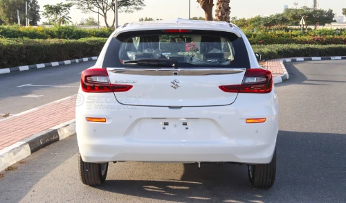 Suzuki Baleno GLX 1.5L Petrol 2026 Model Year White Color Exterior 
