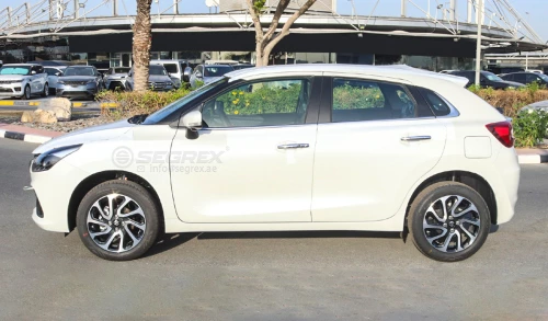 Suzuki Baleno GLX 1.5L Petrol 2026 Model Year White Color Exterior 