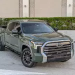Toyota Tundra Limited 3.4L Petrol 2022 Model Year Green Color Exterior  - Thumbnail 1