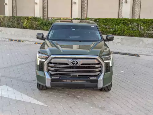 Toyota Tundra Limited 3.4L Petrol 2022 Model Year Green Color Exterior 