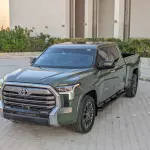 Toyota Tundra Limited 3.4L Petrol 2022 Model Year Green Color Exterior  - Thumbnail 3