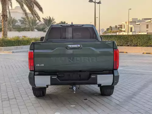 Toyota Tundra Limited 3.4L Petrol 2022 Model Year Green Color Exterior 